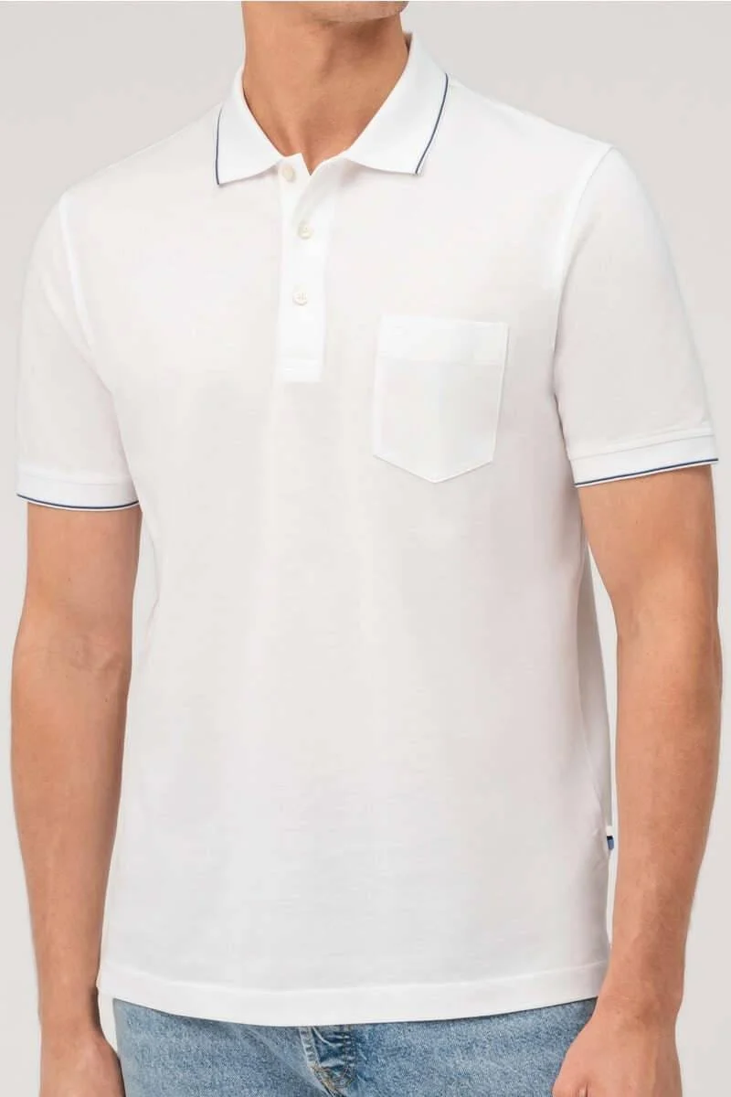 Olymp Casual 5405/52 Polo, weiss