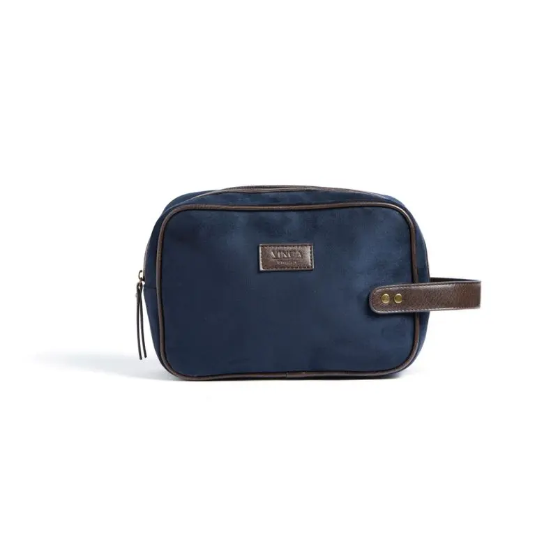 VINGA Hunton Kosmetiktasche – Blau, Stilvoll & Praktisch