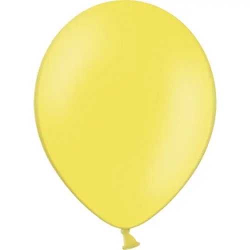 Standard Luftballon mit Siebdruck in Gelb - Ideal für Events
