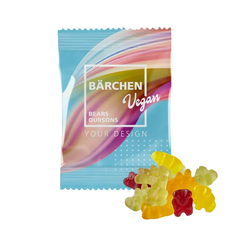 Vegane Fruchtgummi 10g Tüten – Tierfreier Naschspaß