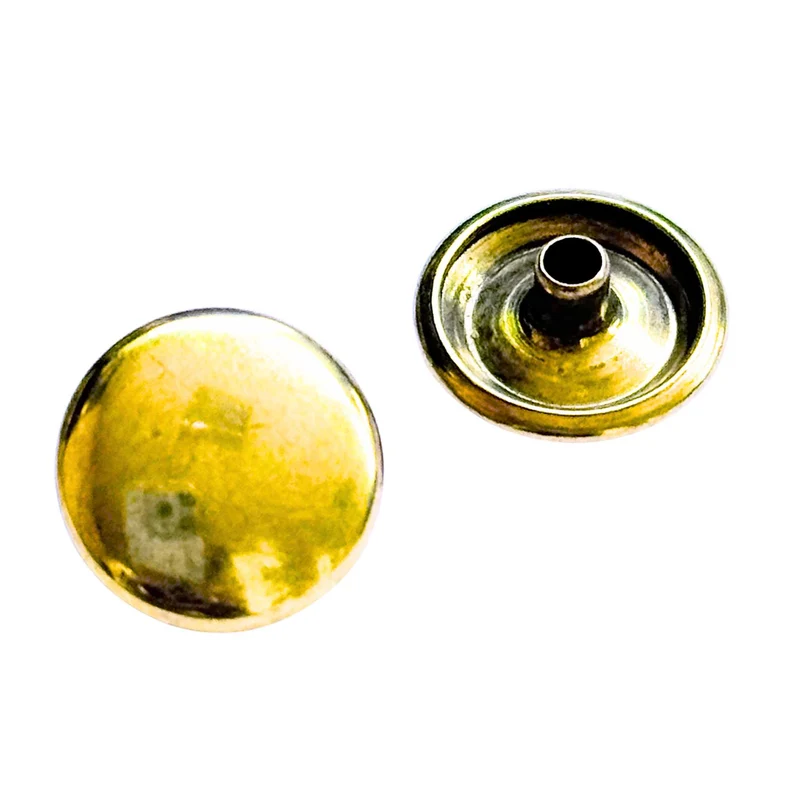 Druckknopf Gold 12,5 mm – Metalldruckknopf NK-18G