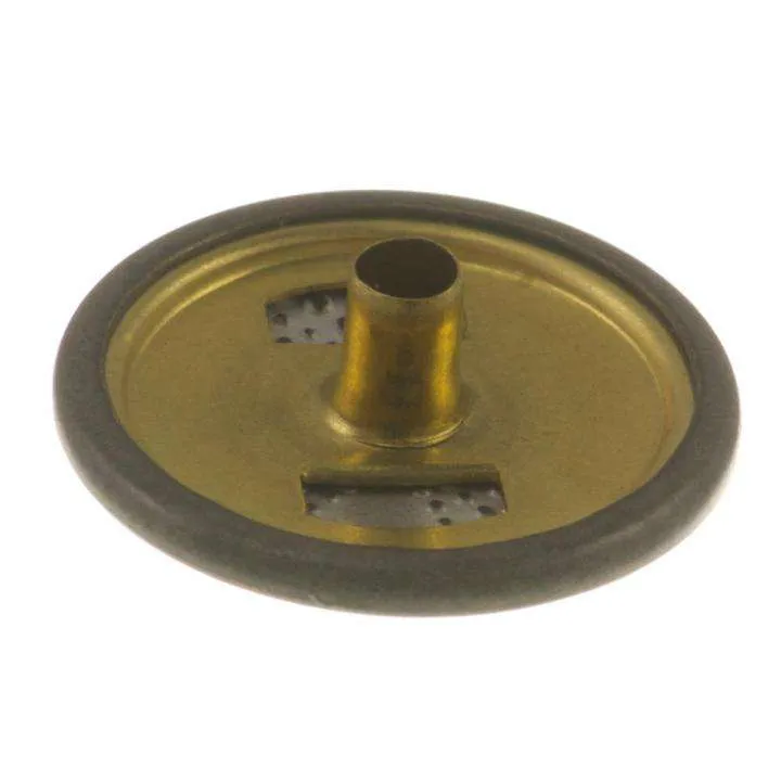 Druckknopf Blumen Muster Altsilber 5 mm – Metallknopf NK-47