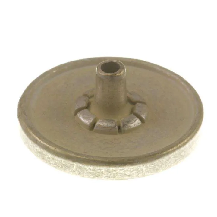 Druckknopf Ethno-Muster Gold Silber – Metallknopf NK-56