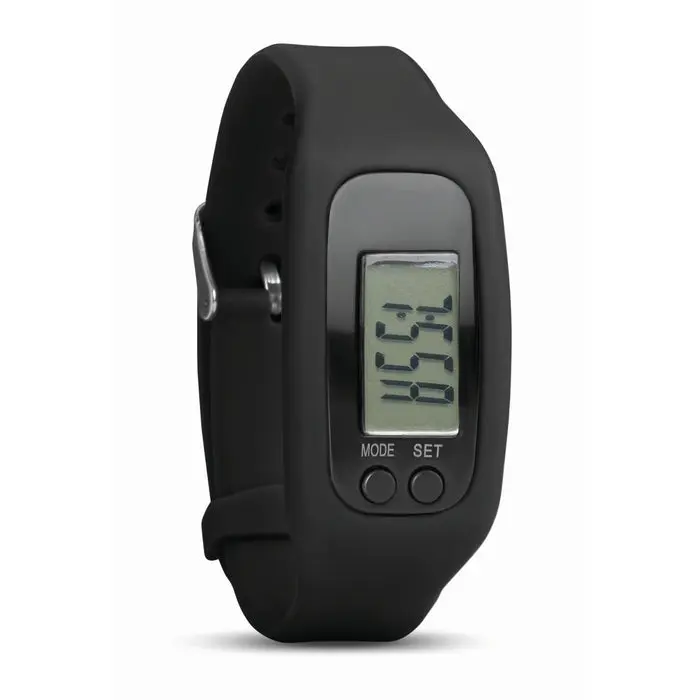 BRATARA Schrittzähler-Armband in Schwarz für Sport & Alltag