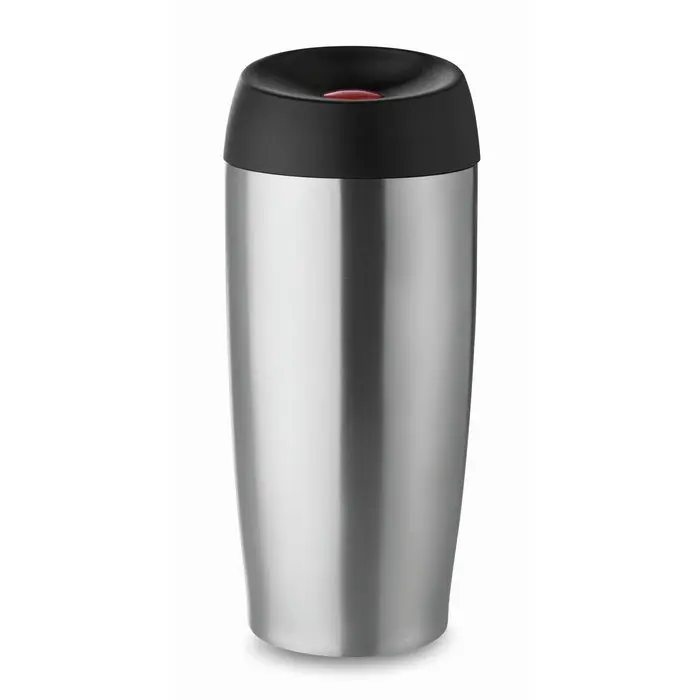Exquisiter Edelstahl-Trinkbecher UPPSALA - Mattsilber, 350 ml Fassungsvermögen