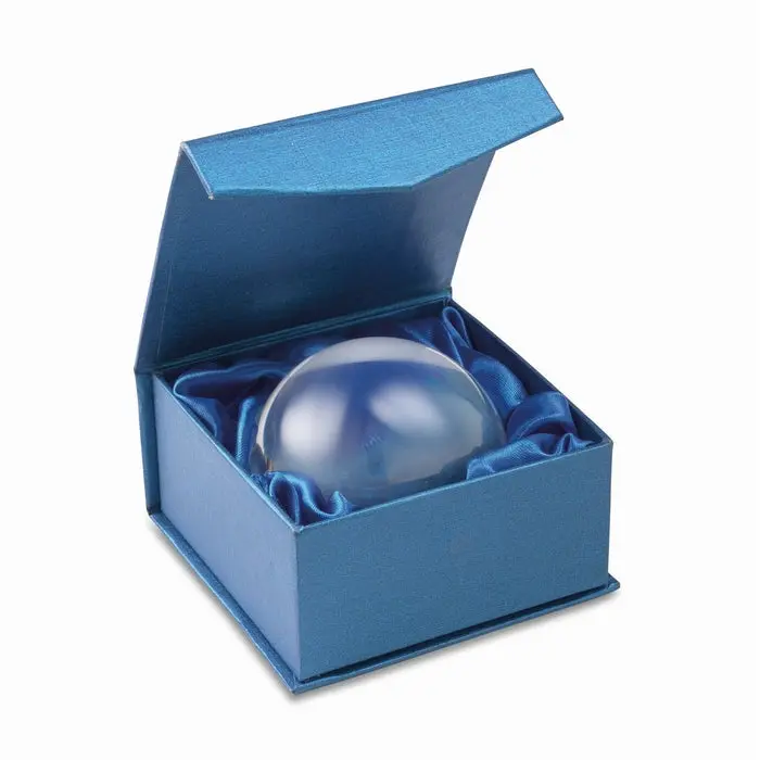 OVALE Transparenter Briefbeschwerer - Elegantes Büroaccessoire