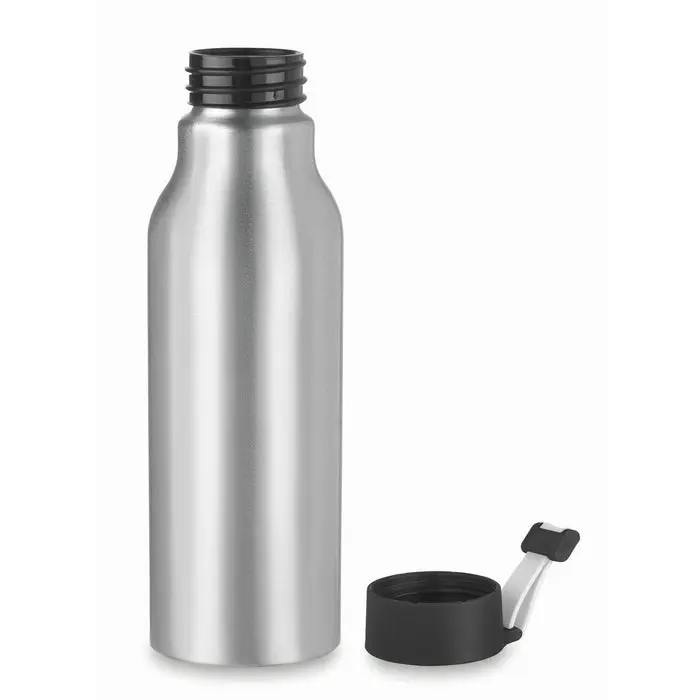 MADISON Alu-Trinkflasche 500 ml, Schwarz, Leicht & Langlebig für den Alltag