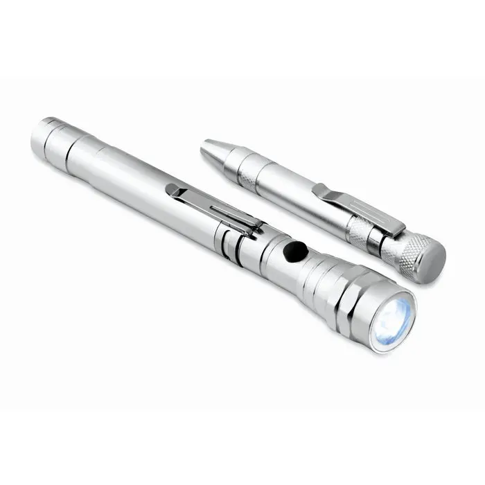 Vielseitiges Werkzeug-Set STRECH-TORCH SET - robustes, silbernes Allzweckwerkzeug