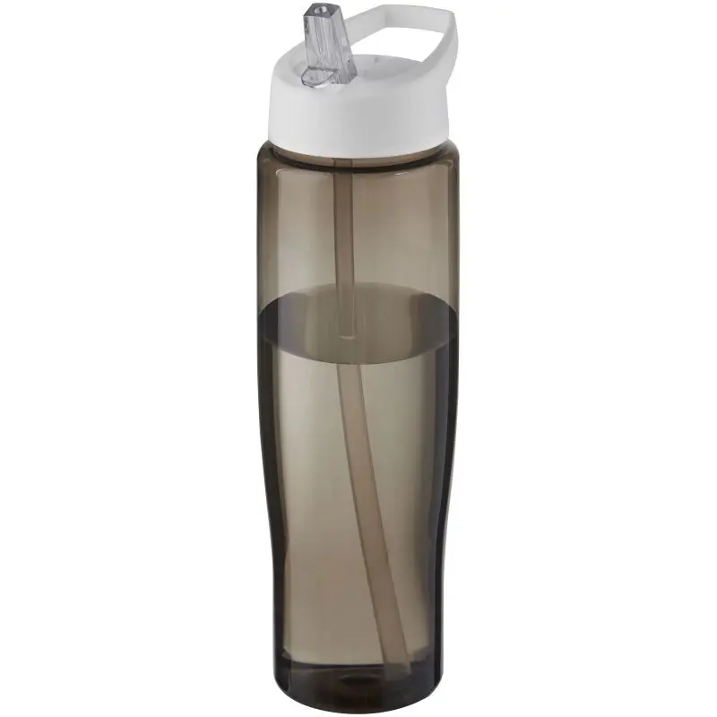 H2O Active Eco Tempo 700ml, Sportflasche mit Ausgussdeckel - Weiß/Kohle