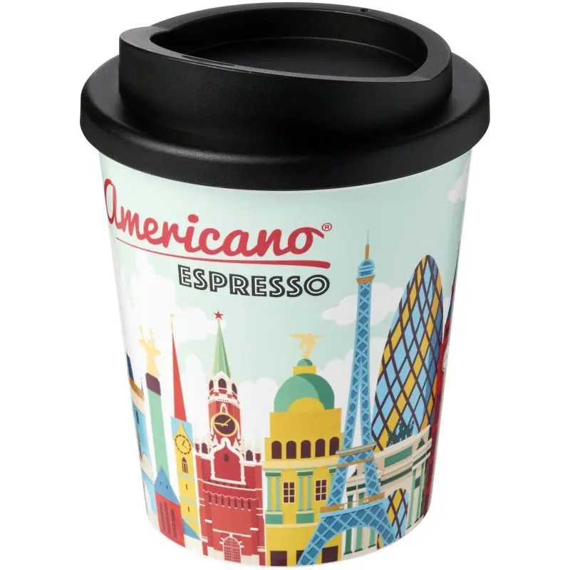 Brite-Americano Espresso 250 ml – Schwarzer Isolierbecher für Kaffee-Liebhaber
