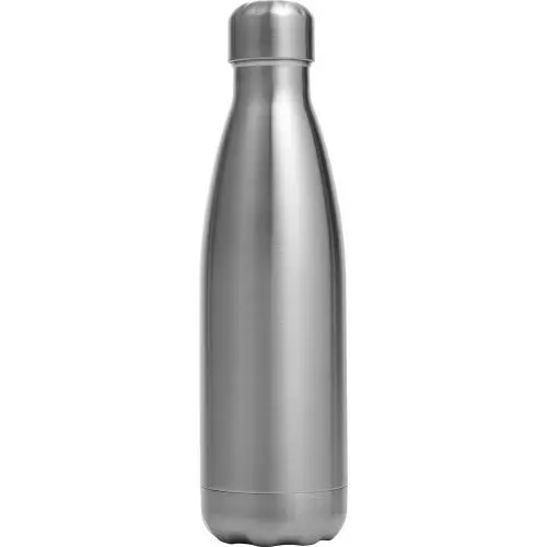 Sumatra Edelstahl-Trinkflasche - Klassisches Silber, 650 ml