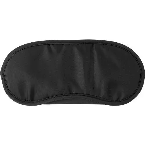 Clarke Schlafmaske aus Nylon - Schwarz - Optimale Dunkelheit und Komfort