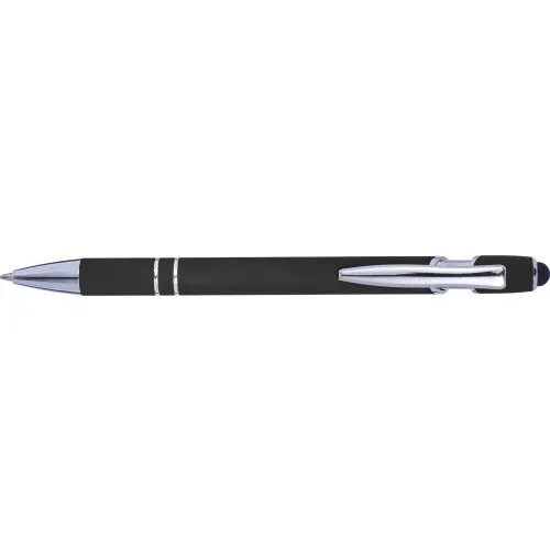 Premium Touchpen Primo - Schwarz - Hochwertiger Stift mit Touchfunktion für Präzision und Stil