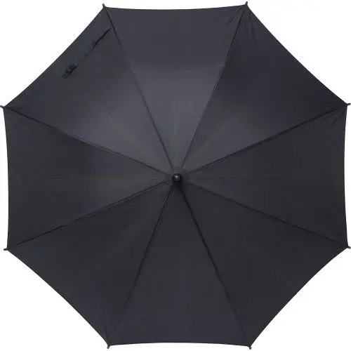 Eleganter Stockschirm aus hochwertigem Polyester Barry – Schwarz, Robust & Zeitlos