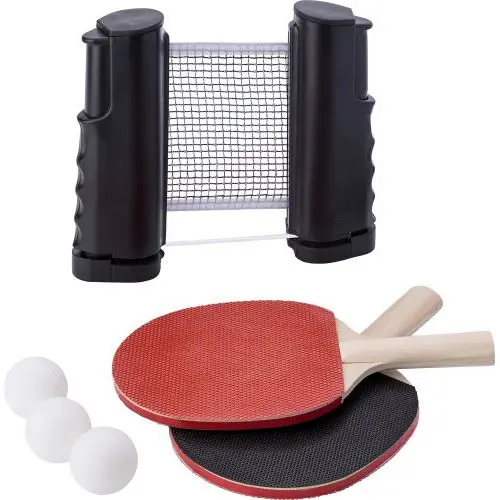 Melinda ABS-Tischtennis-Set in Schwarz – Modernes Sportequipment