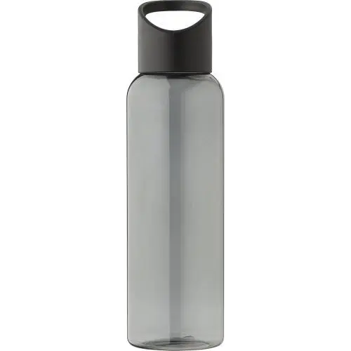 Schwarze rPET Wasserflasche Lila, 1000 ml, Recyclebar & Stilvoll