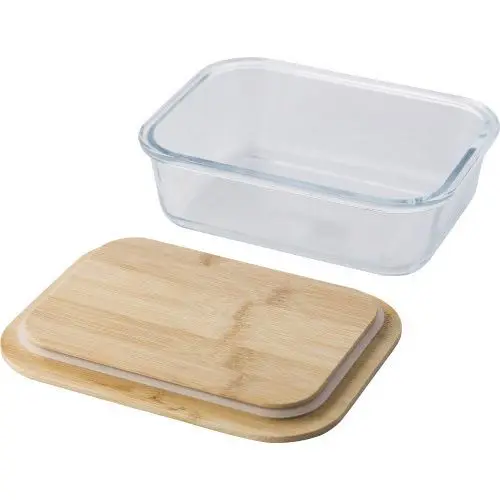 Glas-Lunchbox Nicole - Braun Stilvoll & Robust Umweltfreundliche Mahlzeitenaufbewahrung