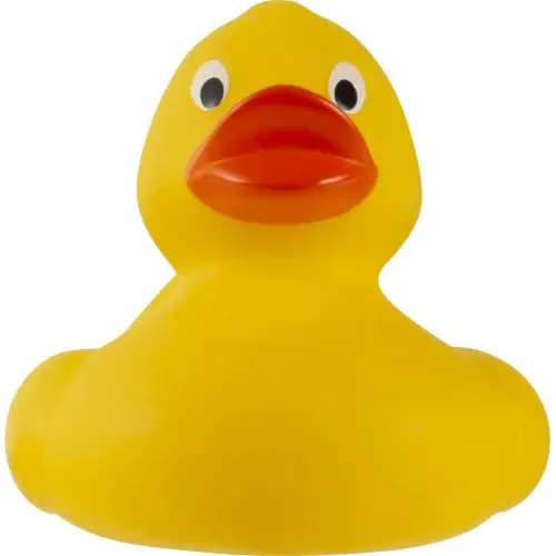 Badeente 'Mirta' aus Kunststoff in Gelb – Fröhliches Wasserspielzeug für Groß und Klein
