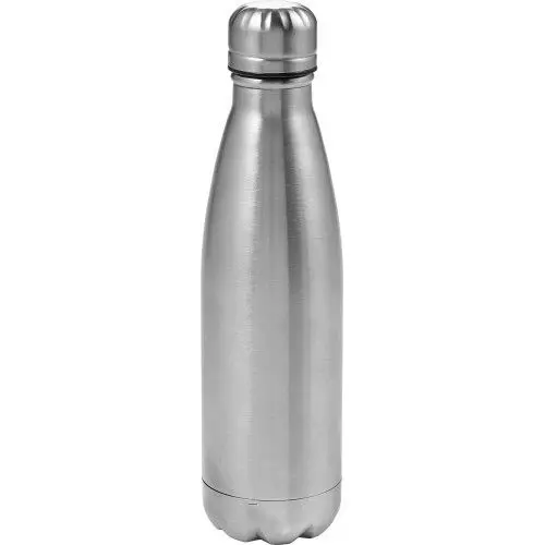 Lombok Edelstahl-Trinkflasche, Doppelwandig - Silber, 750 ml