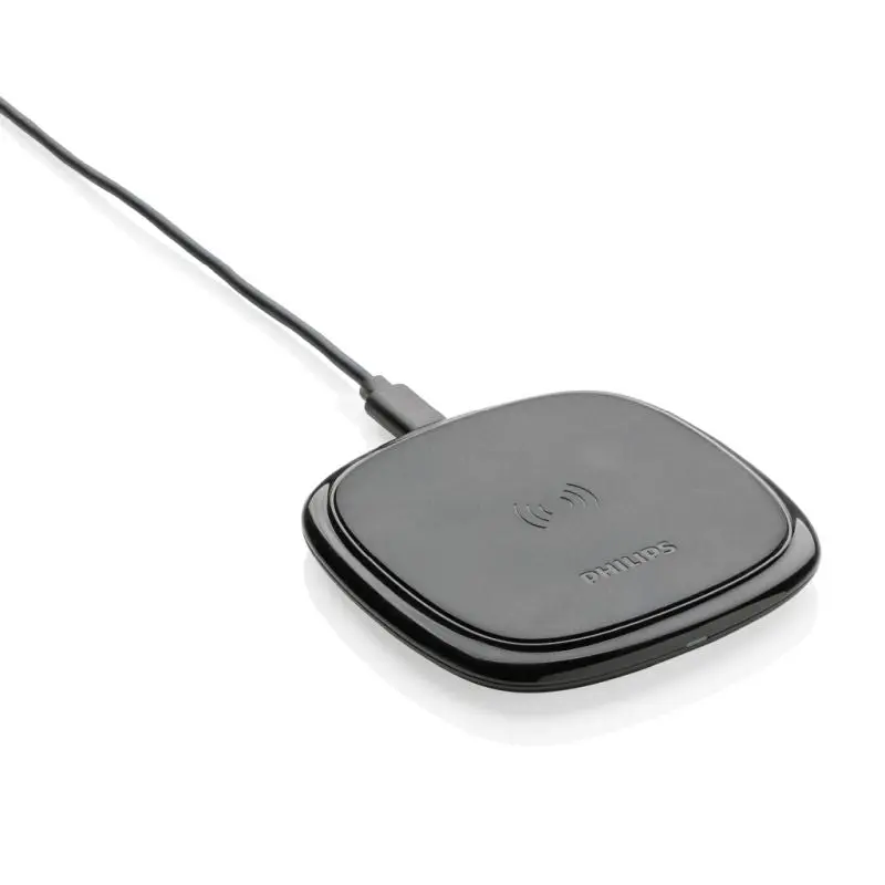 Philips 10W Qi Induktives Ladegerät - Kabellos, Schwarz
