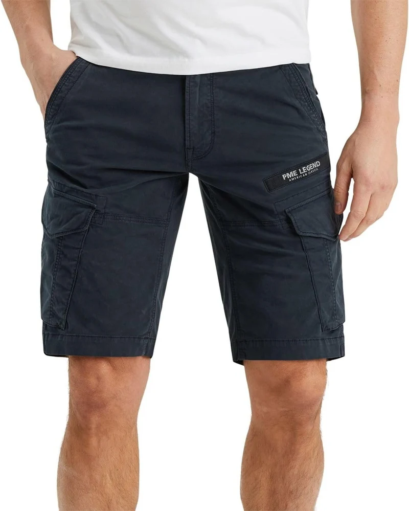 PME-Legend NORDROP CARGO SHORTS STRETCH TWILL Blau