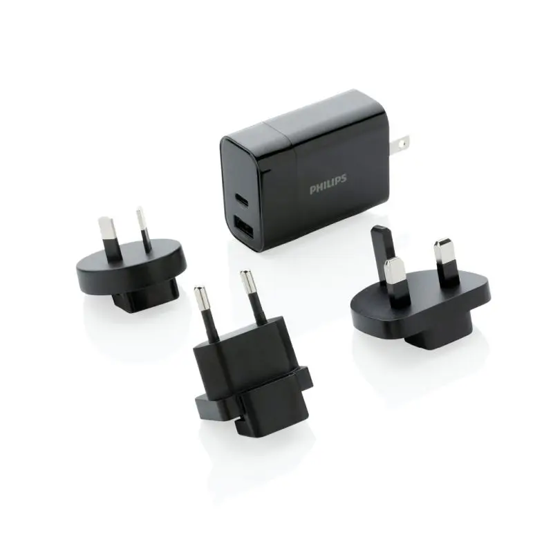 Philips Ultra Fast PD Reise-Ladegerät - Schwarz