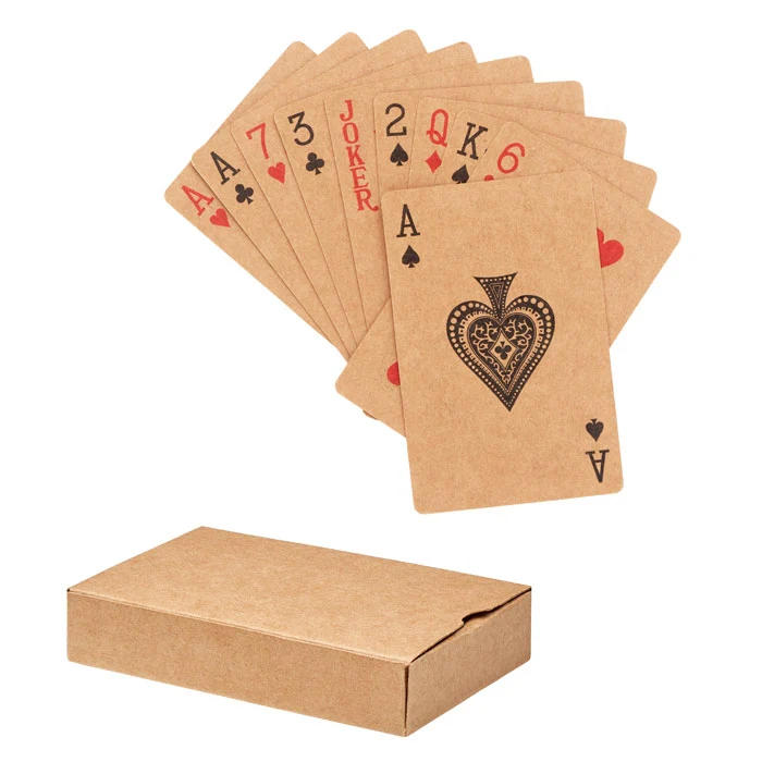 Spielkarten aus Recyclingpapier