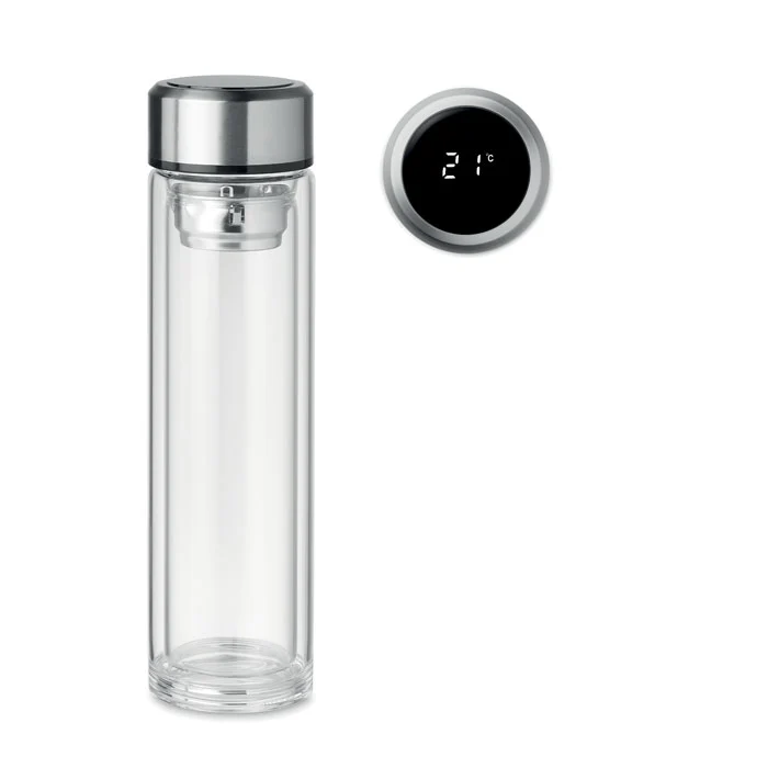 Flasche mit Berührungsthermometer
