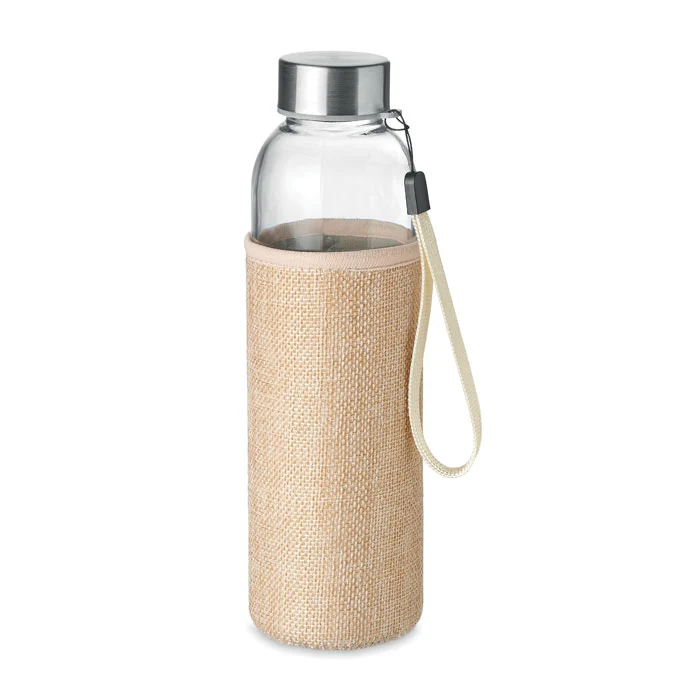 Glasflasche im Beutel 500ml