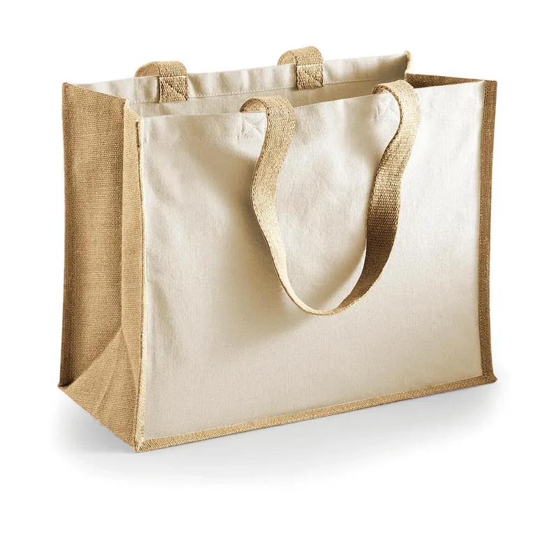 Klassische Jute-Shopper von Printers
