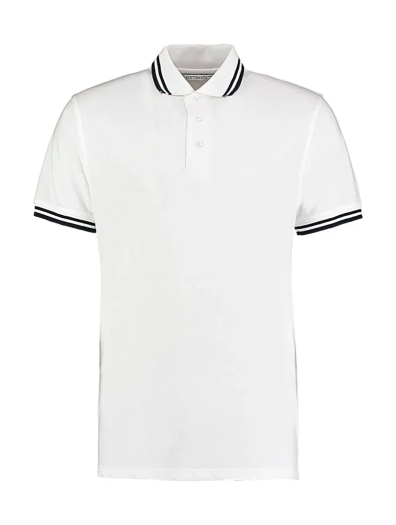 Klassisches Polo mit Kontrastkragen