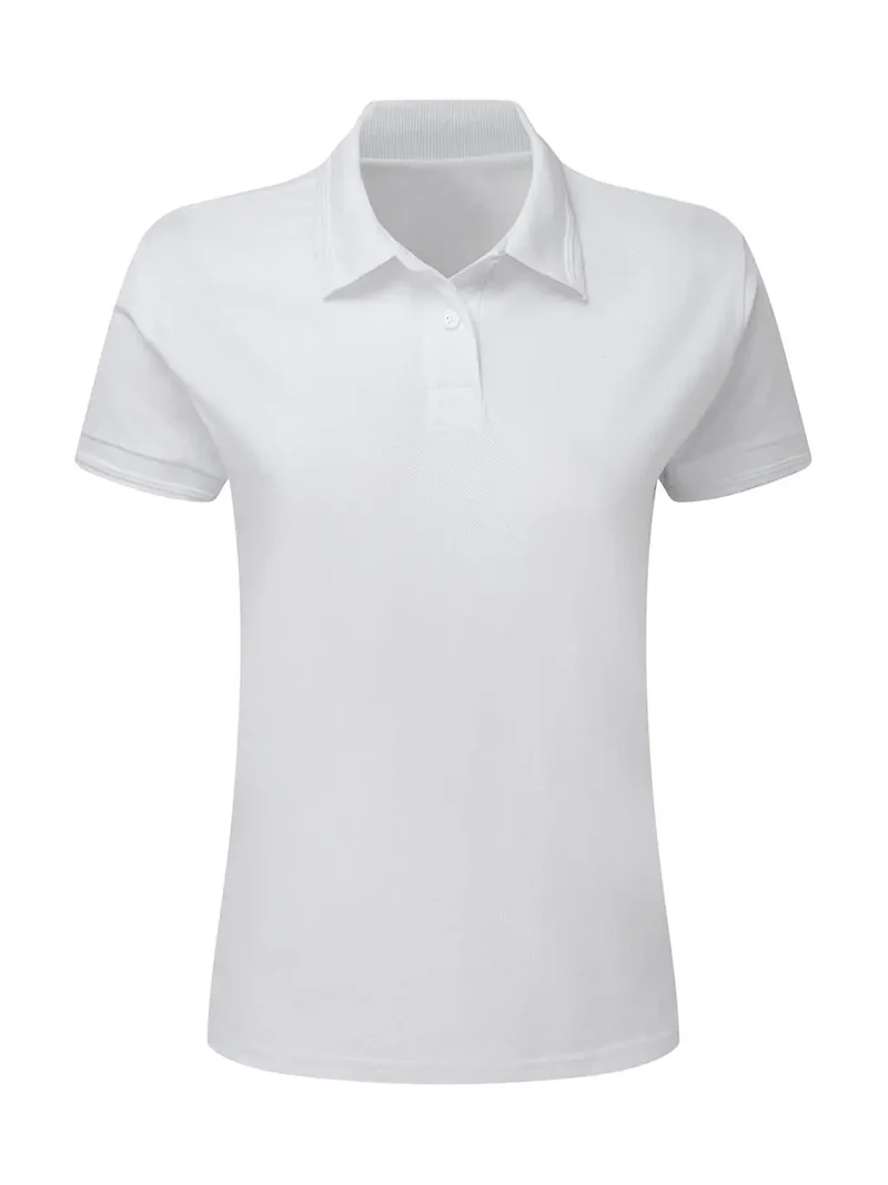 Polyester-Baumwoll-Polo für Damen