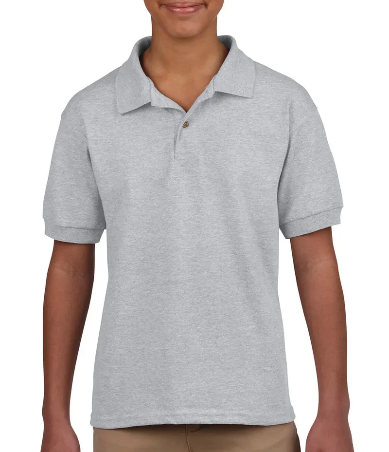 Kinder DryBlend® Jersey Polo-Shirt