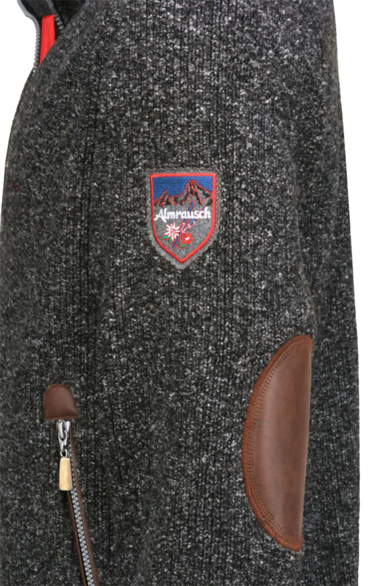 Herren Strickjacke sportiv