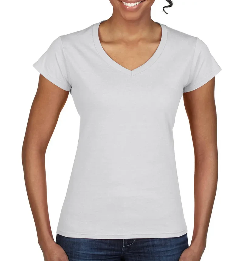 Softstyle Damen V-Ausschnitt Shirt
