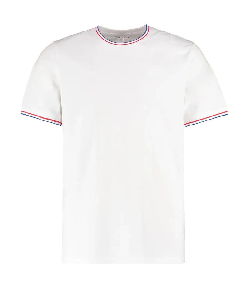 Modisches Fit T-Shirt mit Streifenakzenten
