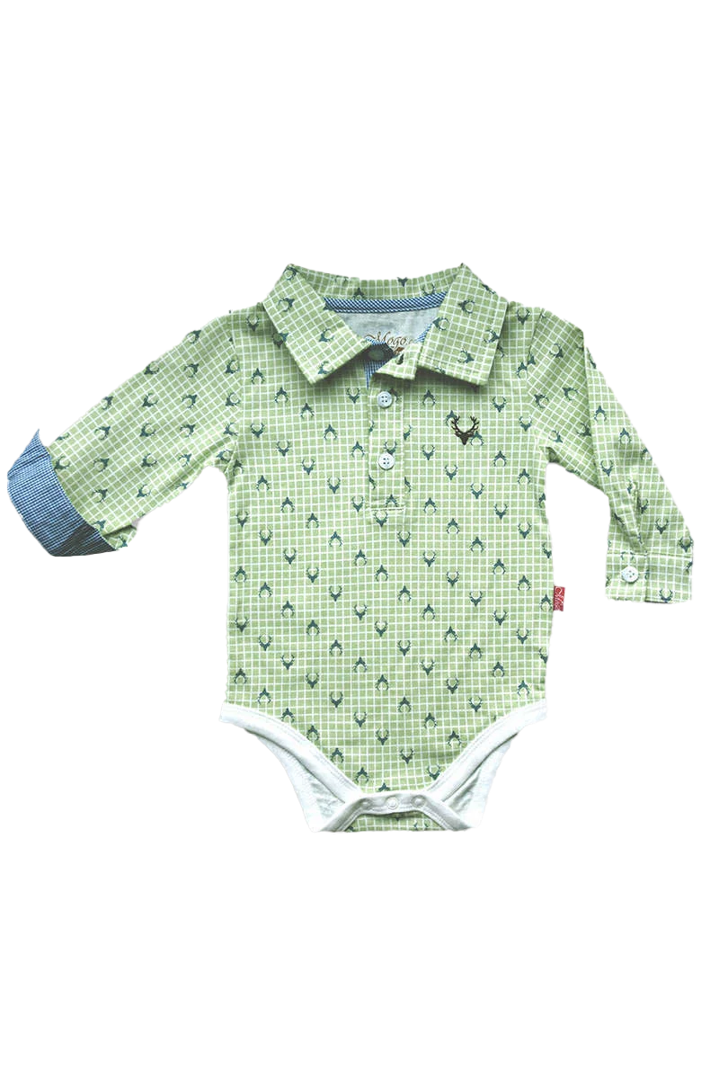 Baby Body Vichy Karo langarm