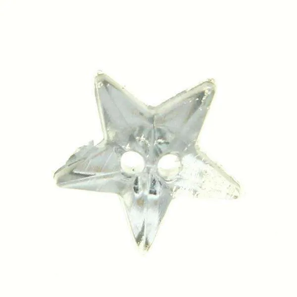 Kinderknopf Stern 13 mm – Kunststoffknopf KK-63
