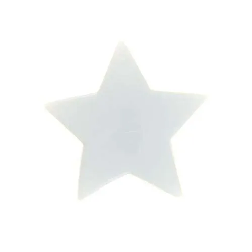 Kinderknopf Stern 17 mm – Kunststoffknopf KK-100W