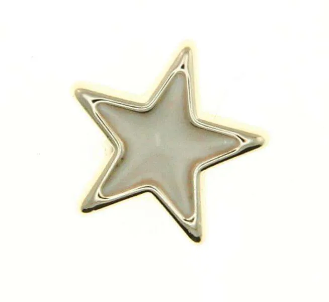 Kinderknopf Stern 13 mm – Kunststoffknopf KK-64