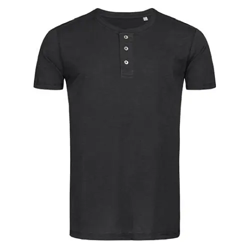 Shawn Henley T-Shirt: Stilvolle & Bequeme Henley-Shirts für Herren – Perfekte Freizeitkleidung