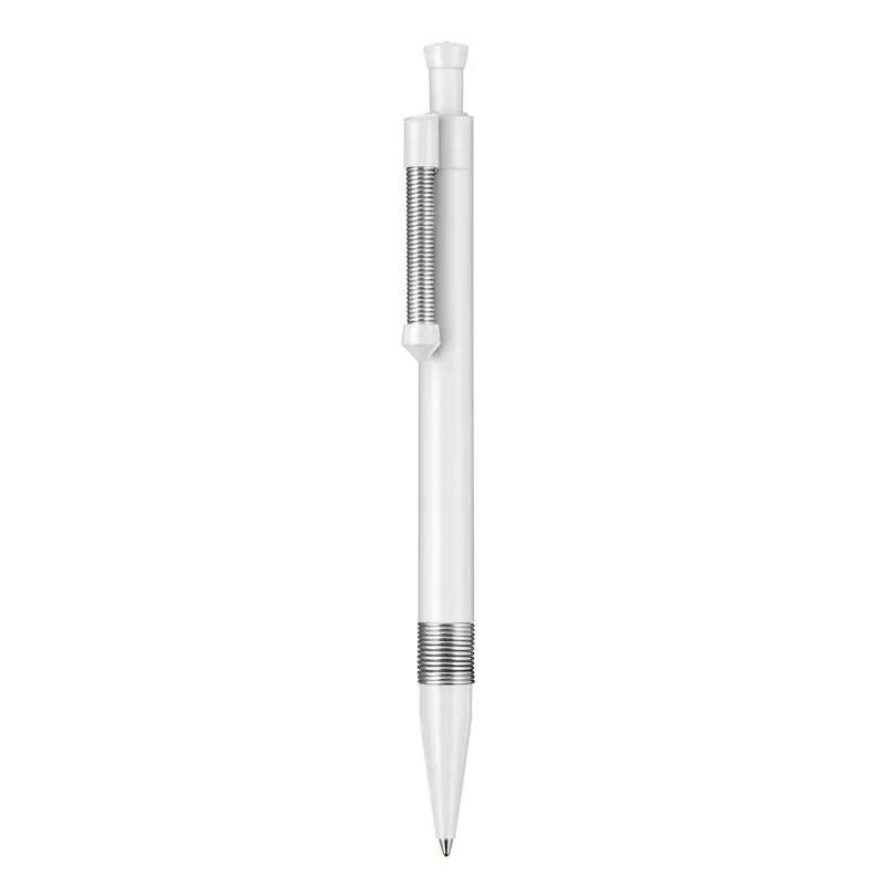 Kugelschreiber SPRING SP - Schlicht Weiß, Eleganter Schreibstift