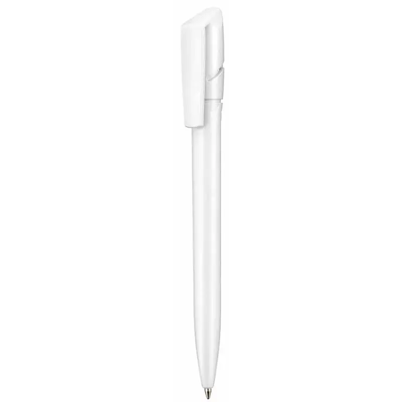 TWISTER Kugelschreiber in Weiß – Eleganter Drehstift für präzises Schreiben