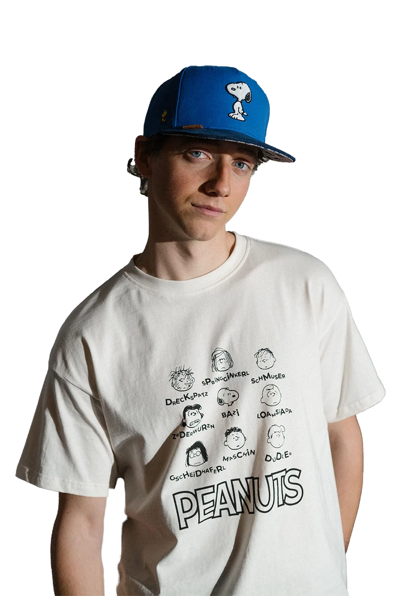 Herren T-Shirt mit Peanutsdruck 'Peanuts Grantlers'
