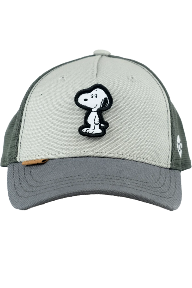 Kinder Cap 'Peanuts Transformers' mit Wechsel-Stickpatches