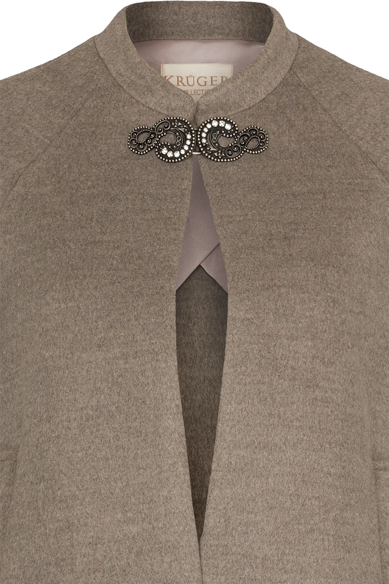 Damen Trachtenjacke im Capestil mit Schnalle