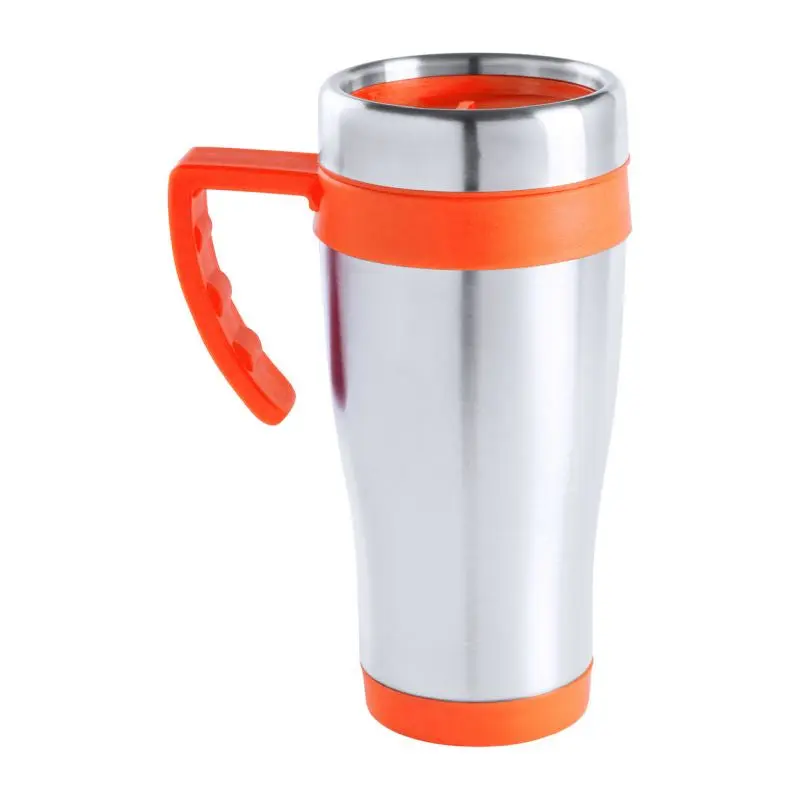 Carson Thermobecher 450 ml – Vibrant Orange, Ideal für Heiß- und Kaltgetränke
