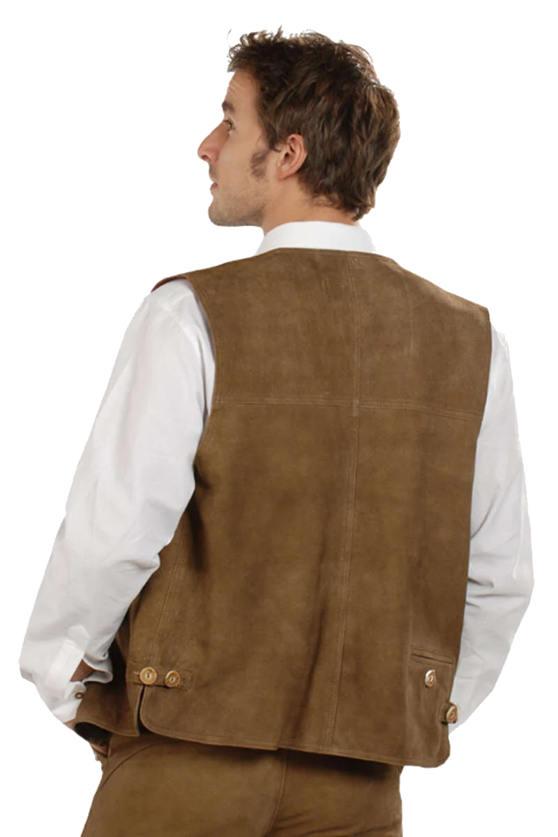 Herren Lederweste