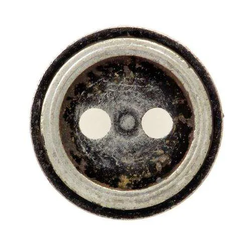 Kinderknopf Mini Silberfarben – Metallknopf KPM-55