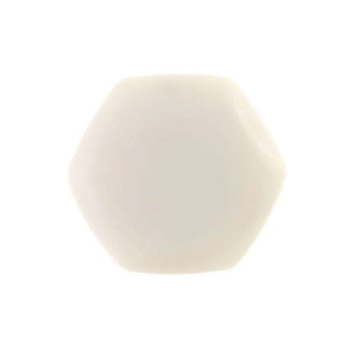 Mini Druckknopf Weiß – Kunststoff-Metallknopf NKM-30
